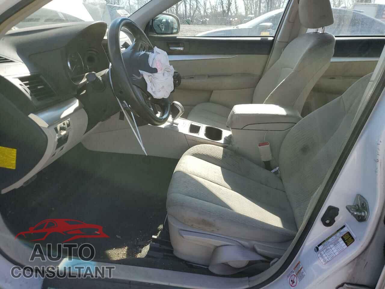 SUBARU LEGACY 2012 - 4S3BMBA67C3008692