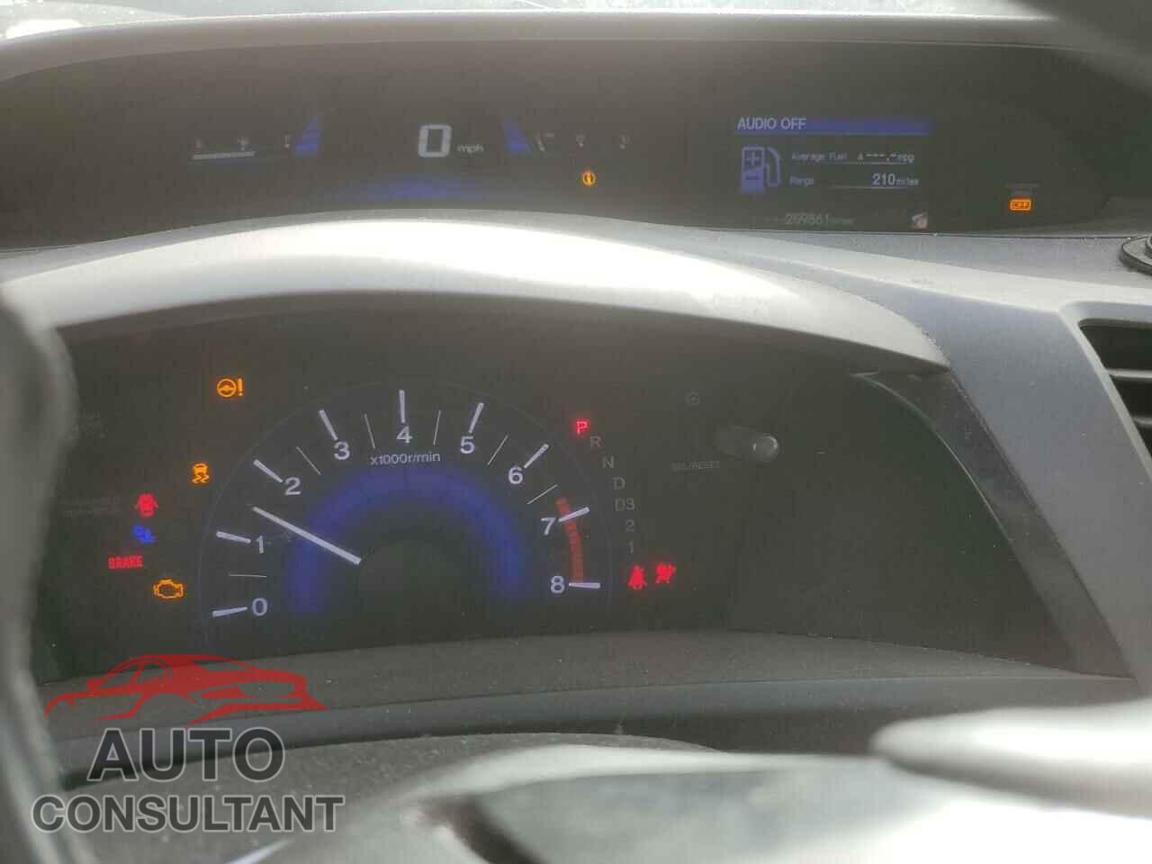 HONDA CIVIC 2012 - 2HGFB2F53CH571809