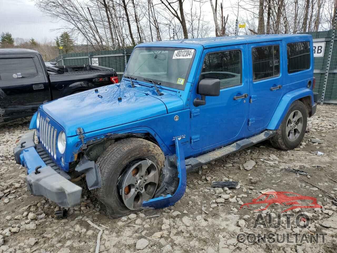 JEEP WRANGLER 2016 - 1C4BJWEG9GL143553