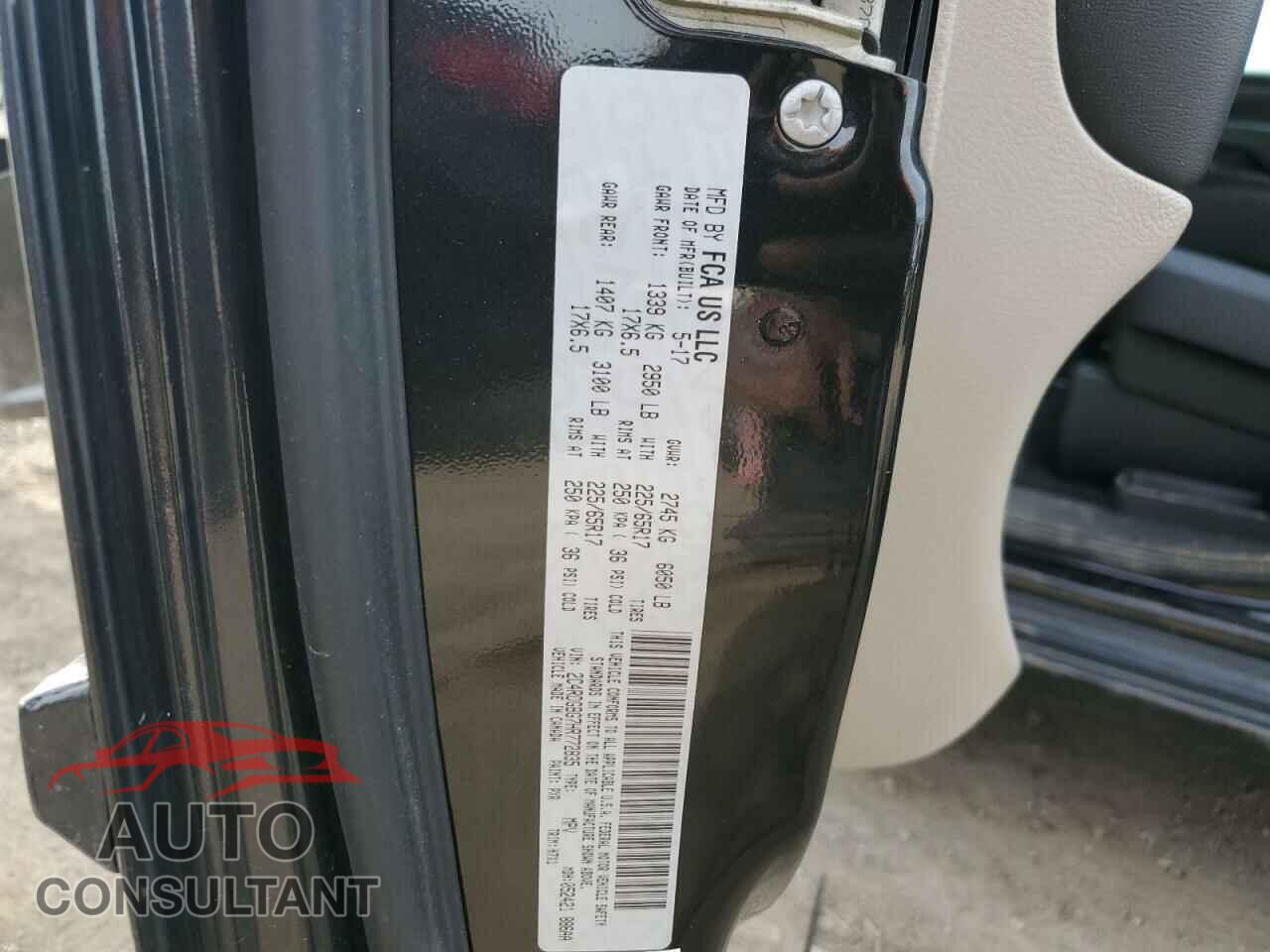 DODGE CARAVAN 2017 - 2C4RDGBG7HR772835