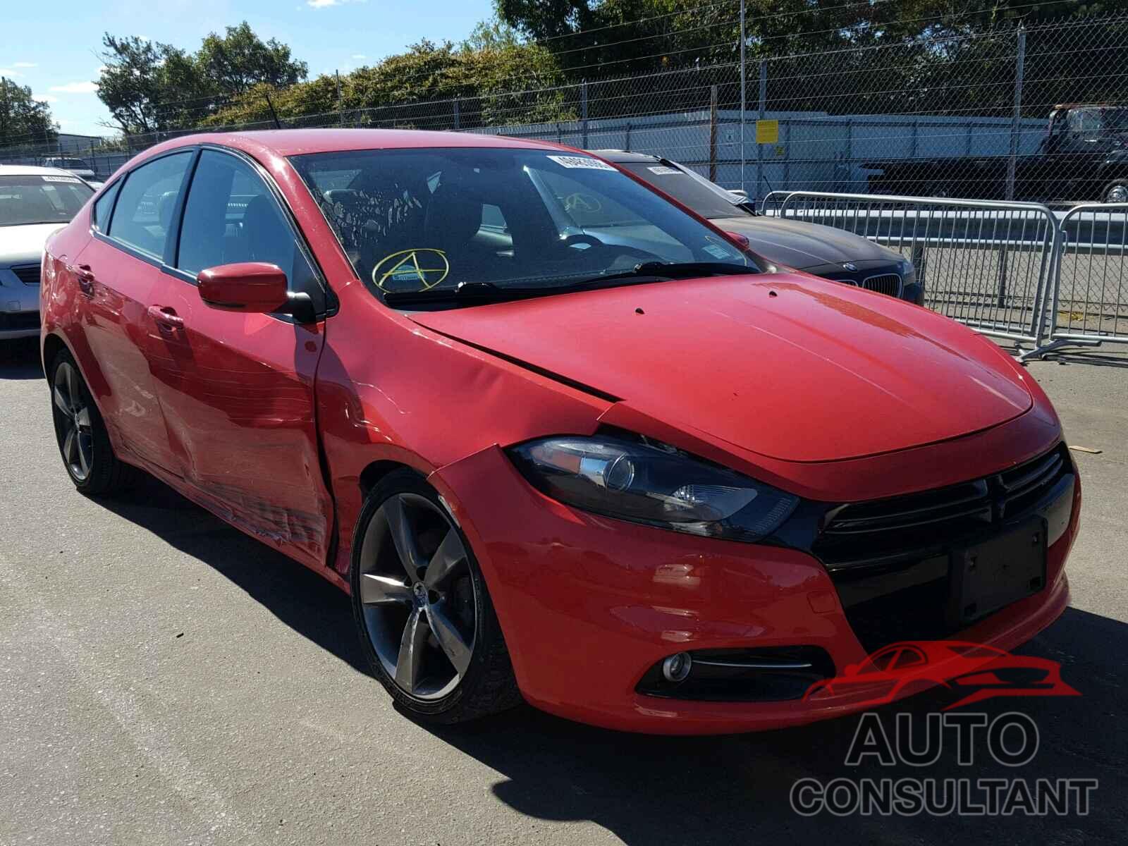 DODGE DART 2015 - 1C3CDFEBXFD225353