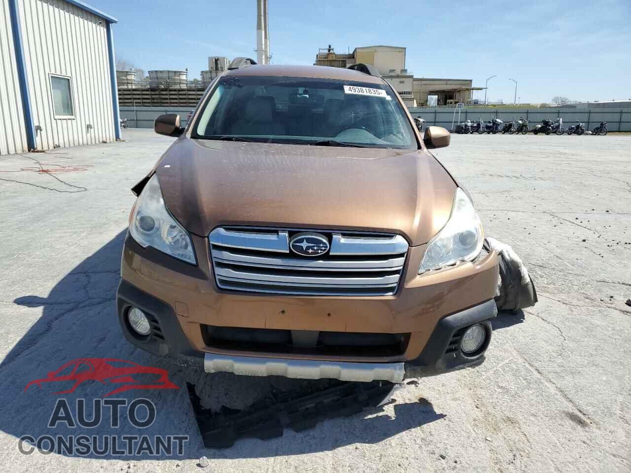 SUBARU OUTBACK 2013 - 4S4BRBJC8D3324042