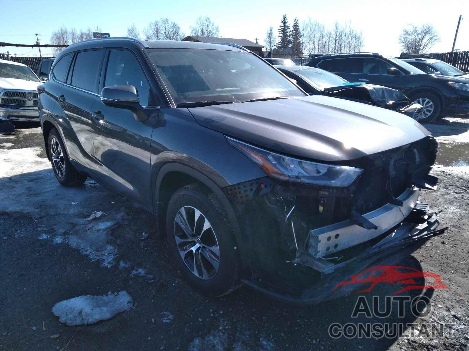 TOYOTA HIGHLANDER 2020 - 5TDGZRBH8LS509007