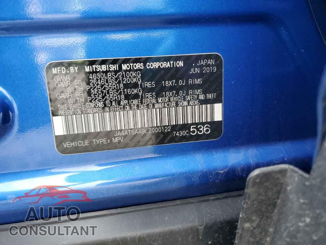 MITSUBISHI ECLIPSE 2020 - JA4AT5AA9LZ000122