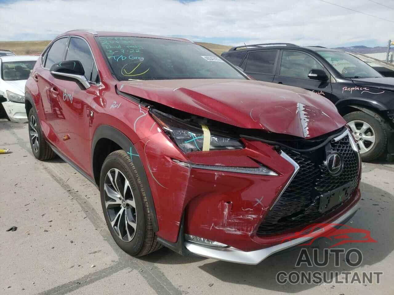 LEXUS NX 2017 - JTJBARBZ9H2122763