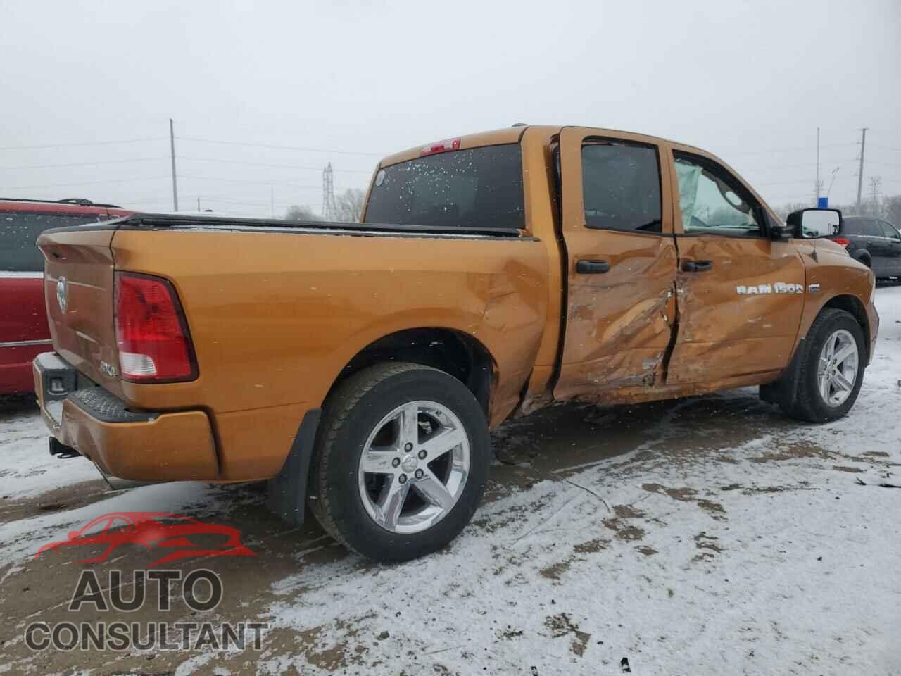 DODGE RAM 1500 2012 - 1C6RD7KT5CS324993
