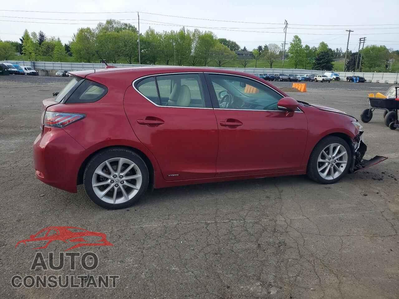 LEXUS CT 200 2012 - JTHKD5BH2C2121052