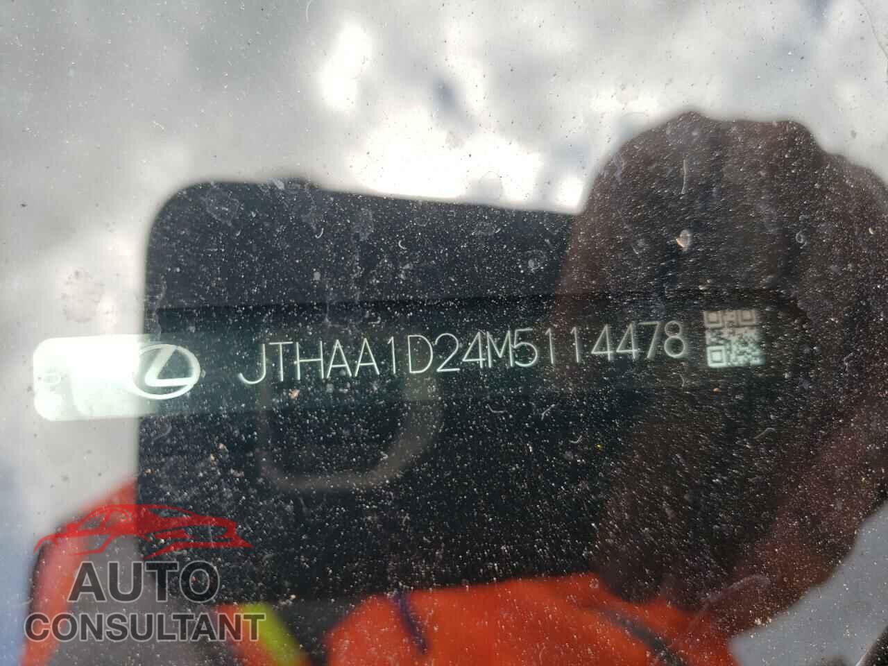 LEXUS IS 2021 - JTHAA1D24M5114478