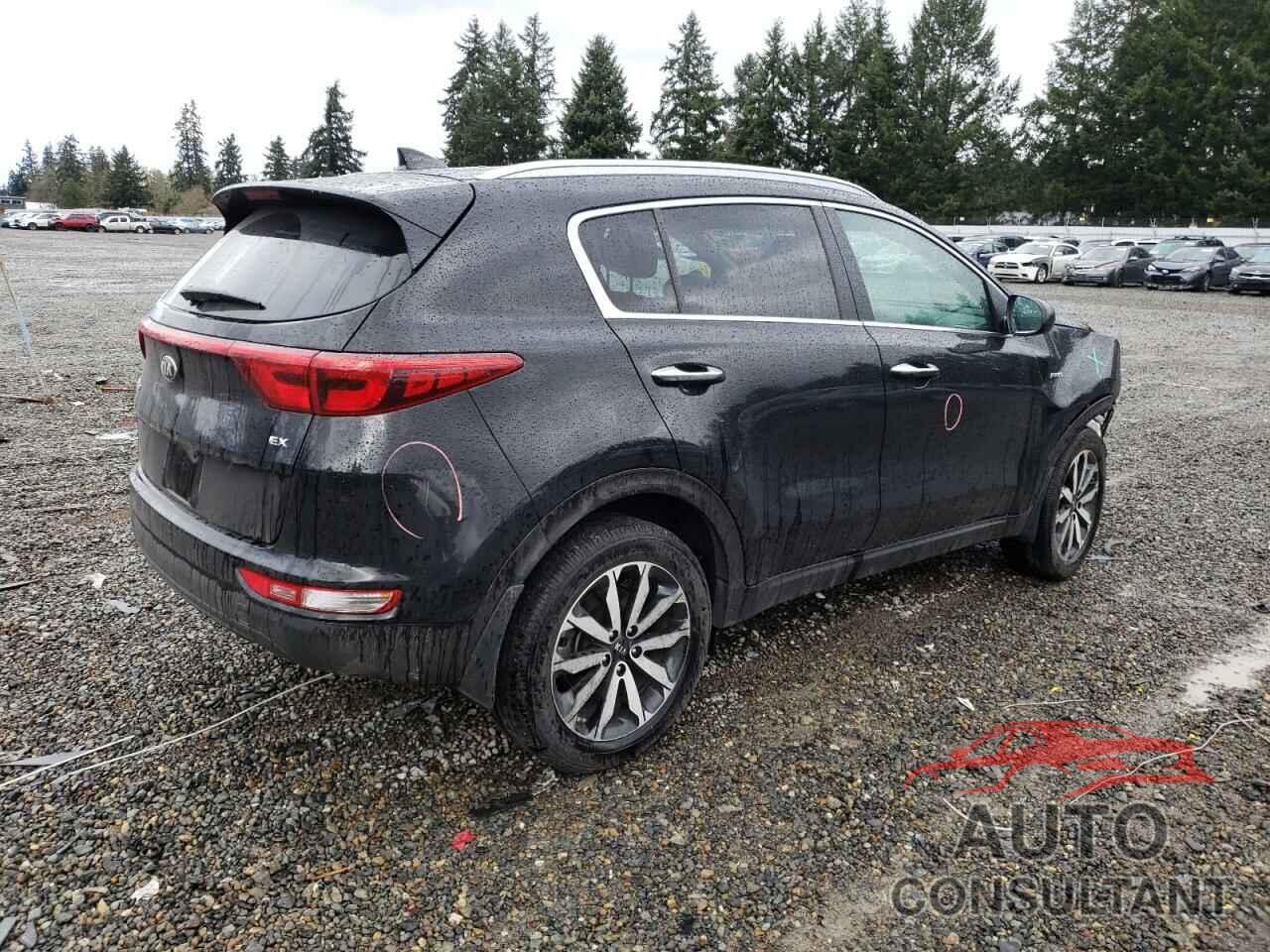 KIA SPORTAGE 2017 - KNDPNCAC1H7290343