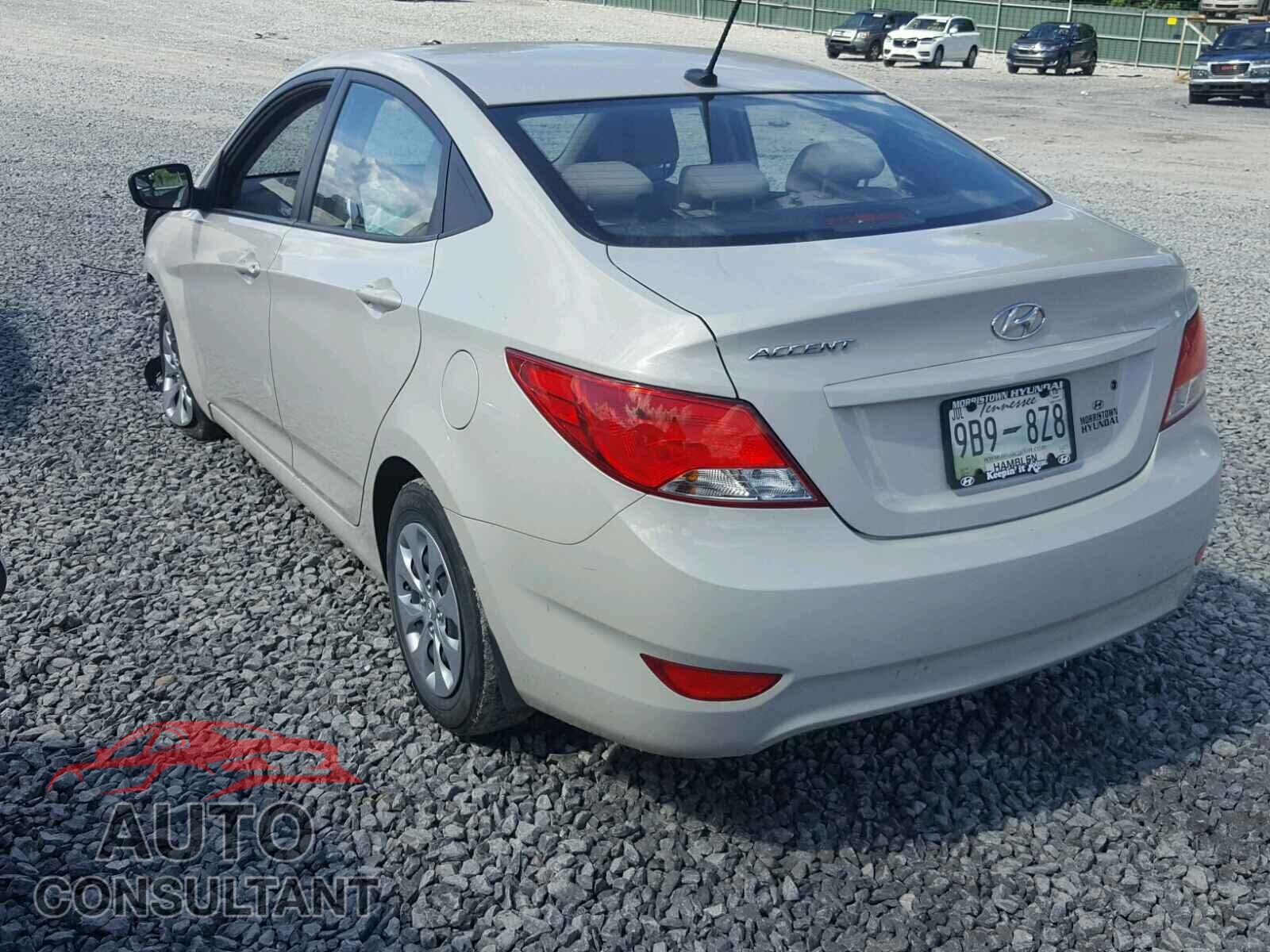 HYUNDAI ACCENT 2016 - KMHCT4AEXGU123714