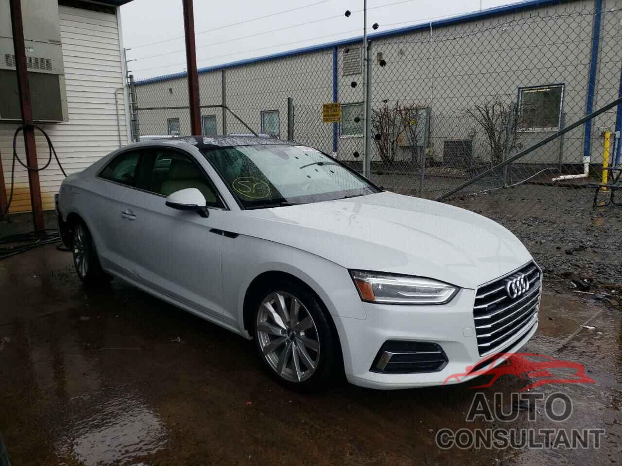 AUDI A5 2018 - WAUNNAF53JA100635