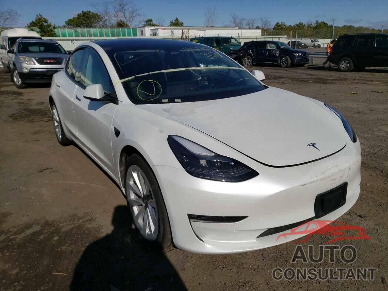 TESLA MODEL 3 2021 - 5YJ3E1EB4MF030141