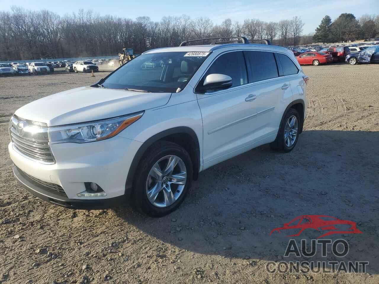 TOYOTA HIGHLANDER 2016 - 5TDDKRFH0GS329396