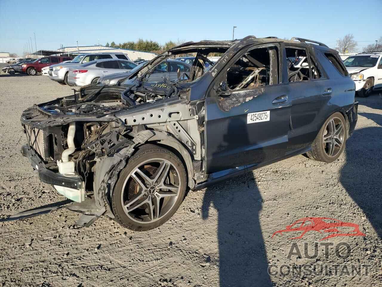 MERCEDES-BENZ GLE-CLASS 2017 - 4JGDA6EB2HA915008