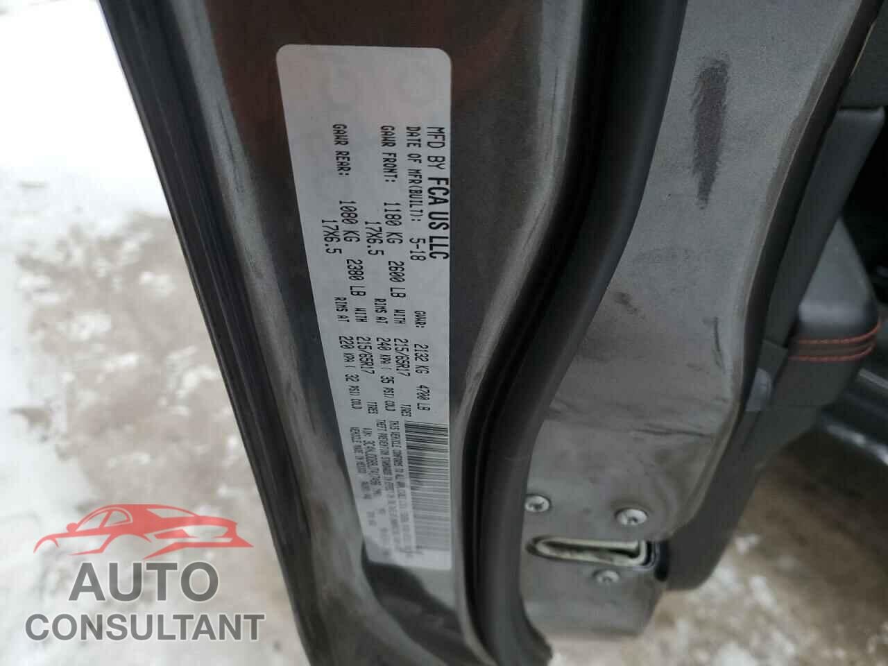 JEEP COMPASS 2018 - 3C4NJDDB9JT417496