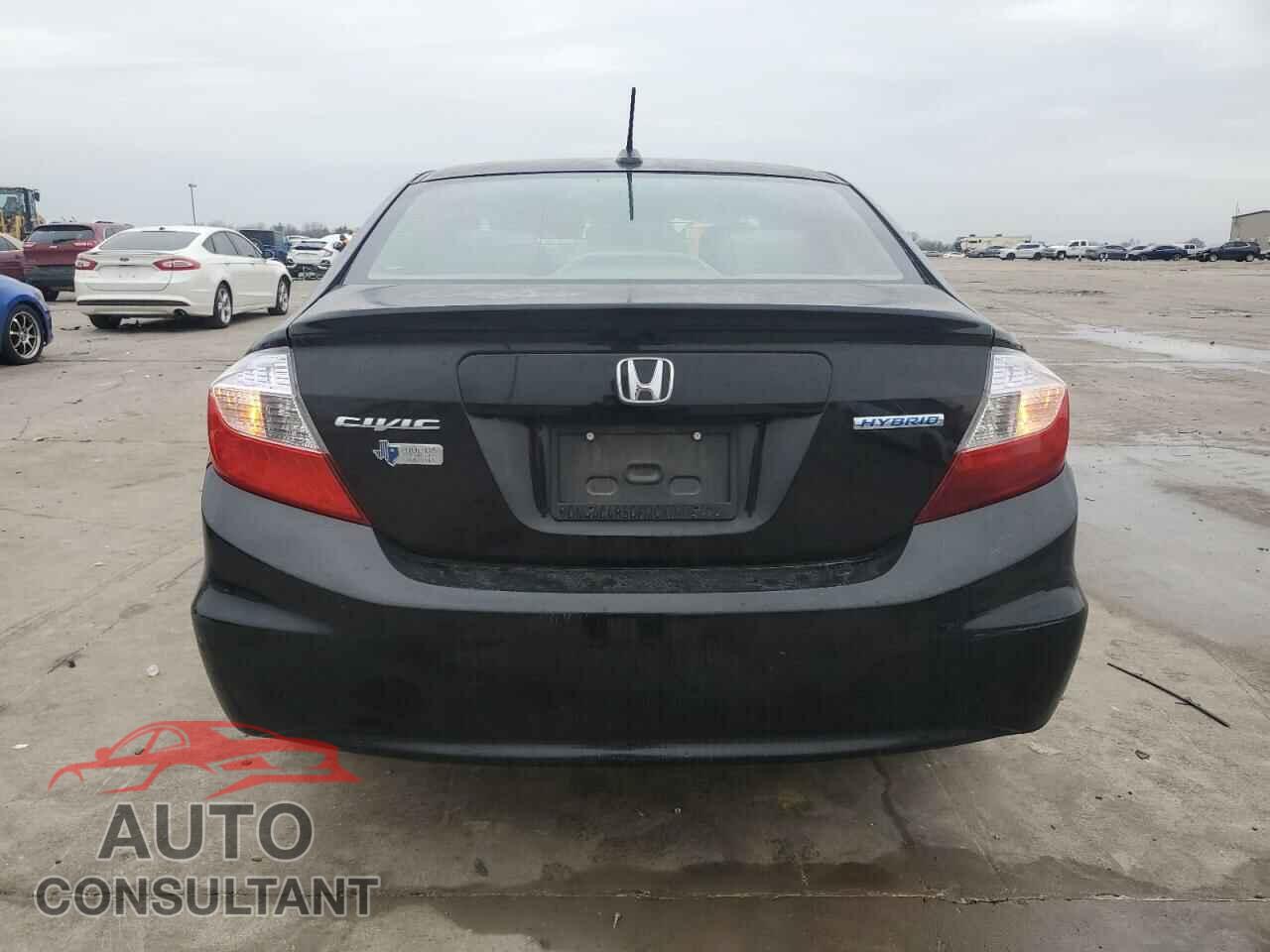 HONDA CIVIC 2012 - JHMFB4F38CS009890