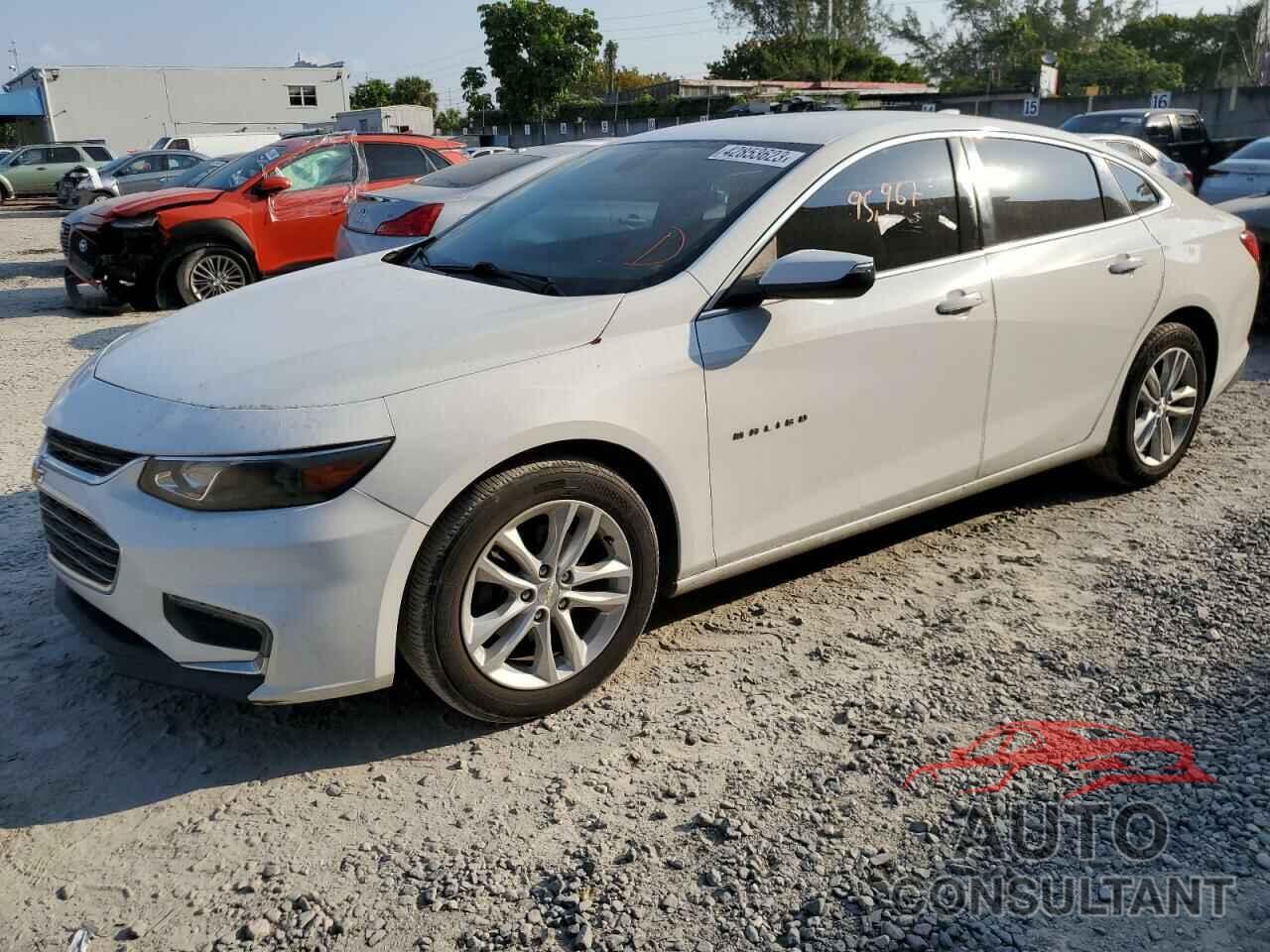 CHEVROLET MALIBU 2016 - 1G1ZE5STXGF215303