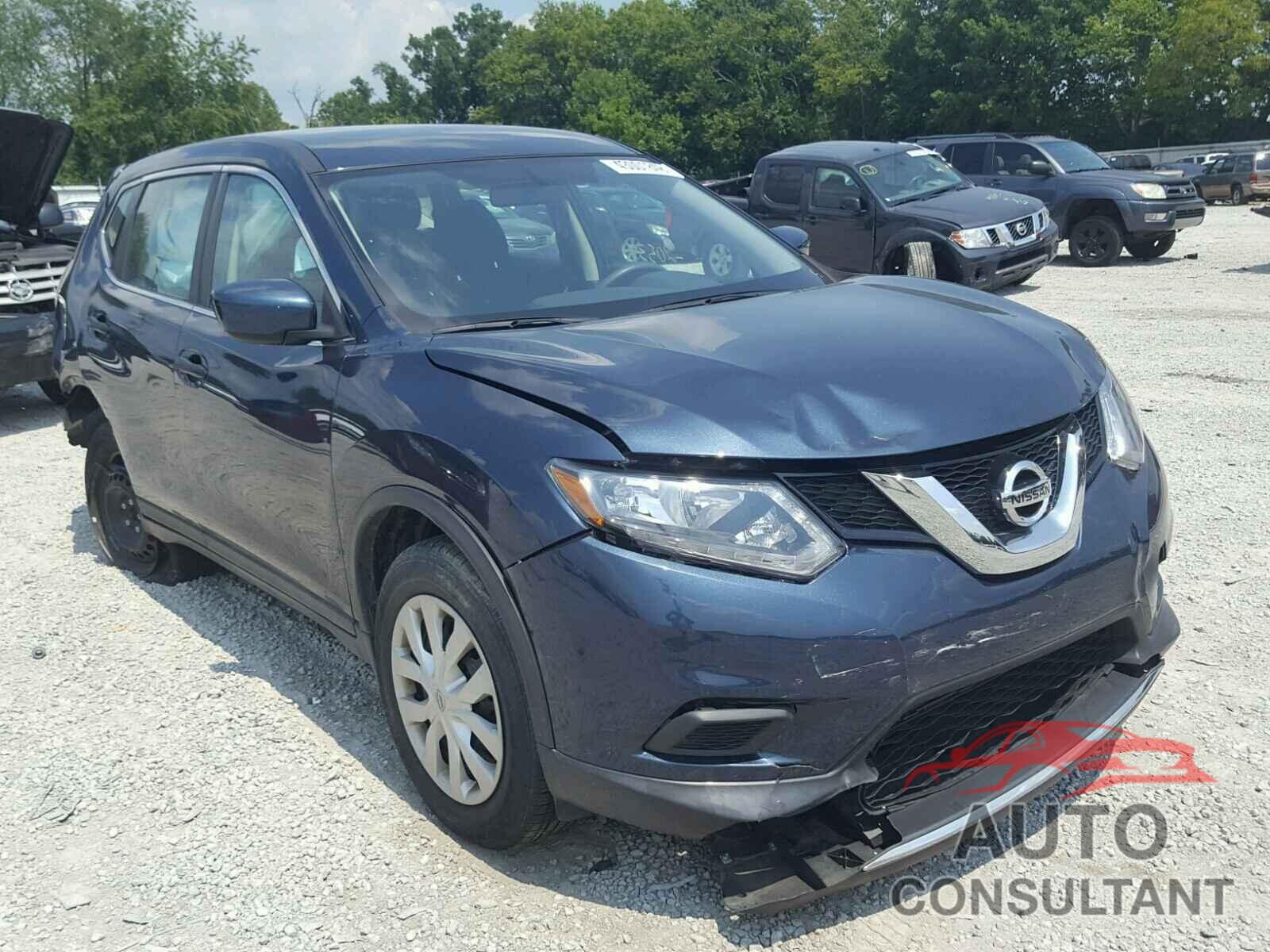 NISSAN ROGUE S 2016 - KNMAT2MVXGP649027