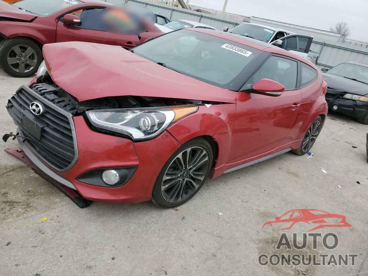 HYUNDAI VELOSTER 2016 - KMHTC6AE1GU296128