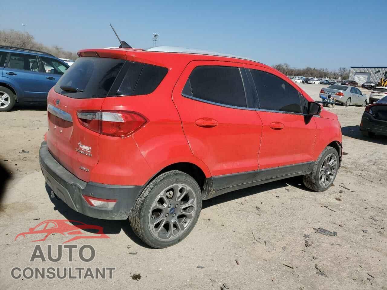 FORD ECOSPORT 2019 - MAJ6S3KL2KC251557