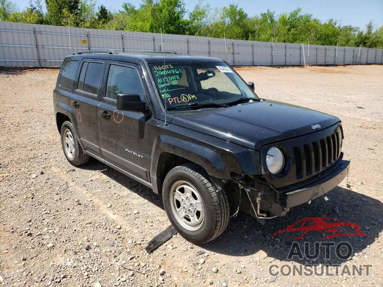 JEEP PATRIOT 2017 - 1C4NJPBAXHD116053