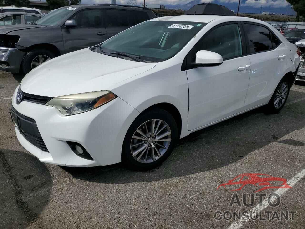 TOYOTA COROLLA 2014 - 5YFBURHE2EP110904
