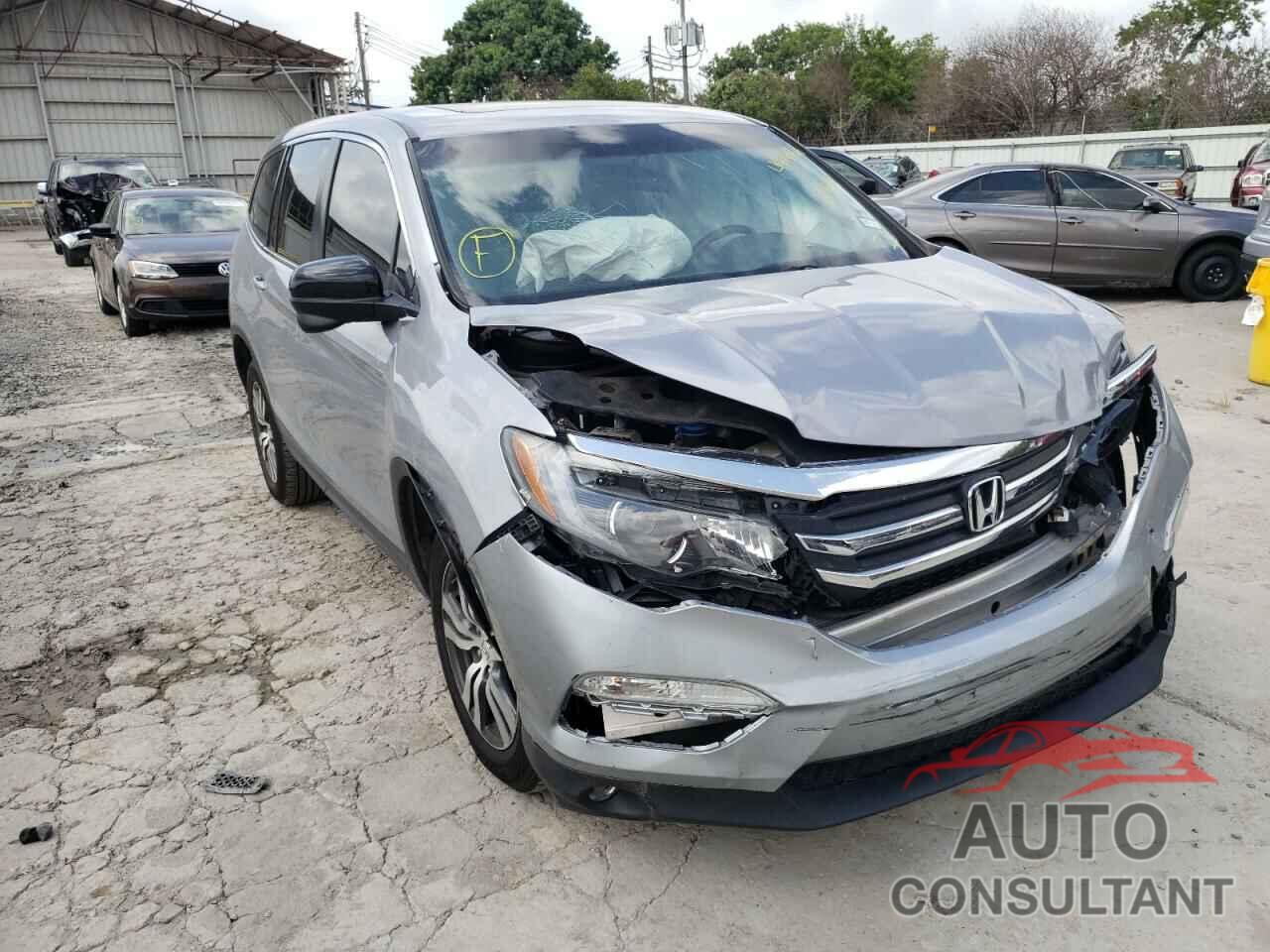 HONDA PILOT 2017 - 5FNYF5H58HB037034