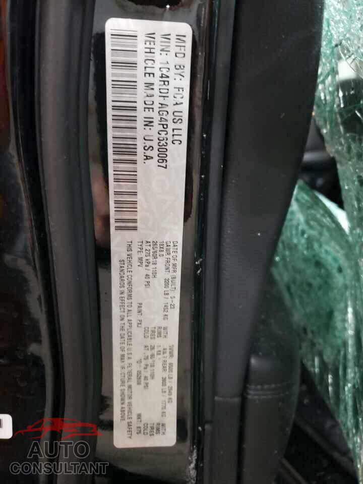 DODGE DURANGO 2023 - 1C4RDHAG4PC630067