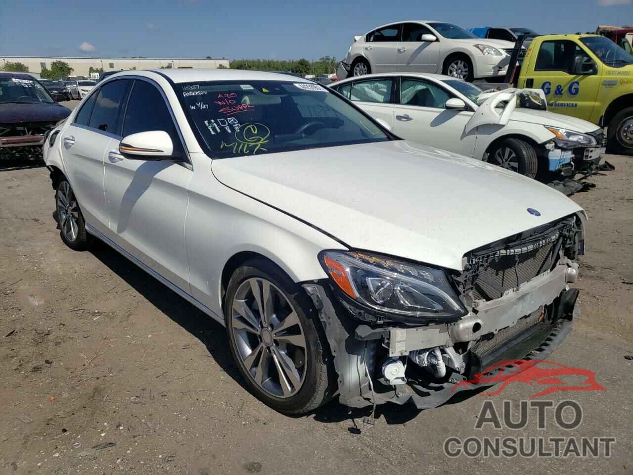 MERCEDES-BENZ C-CLASS 2017 - 55SWF4JB3HU186970