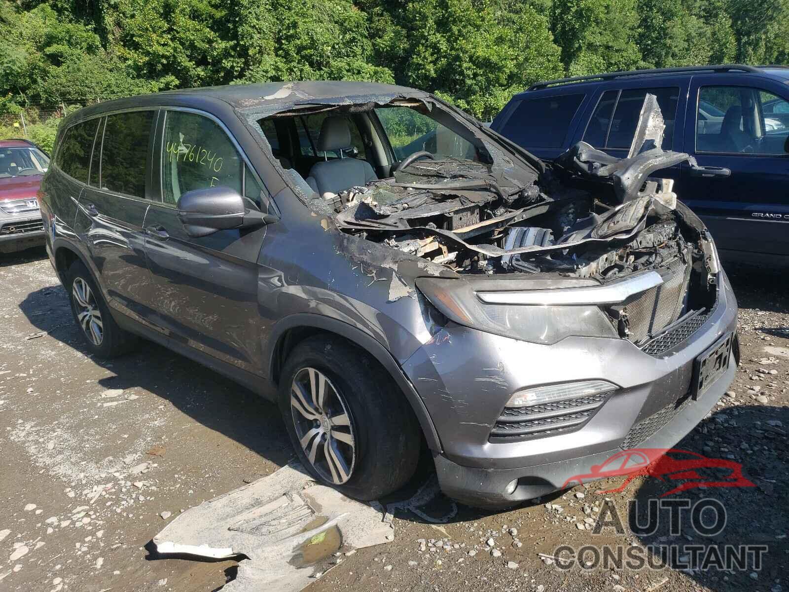 HONDA PILOT 2017 - 5FNYF6H32HB040712
