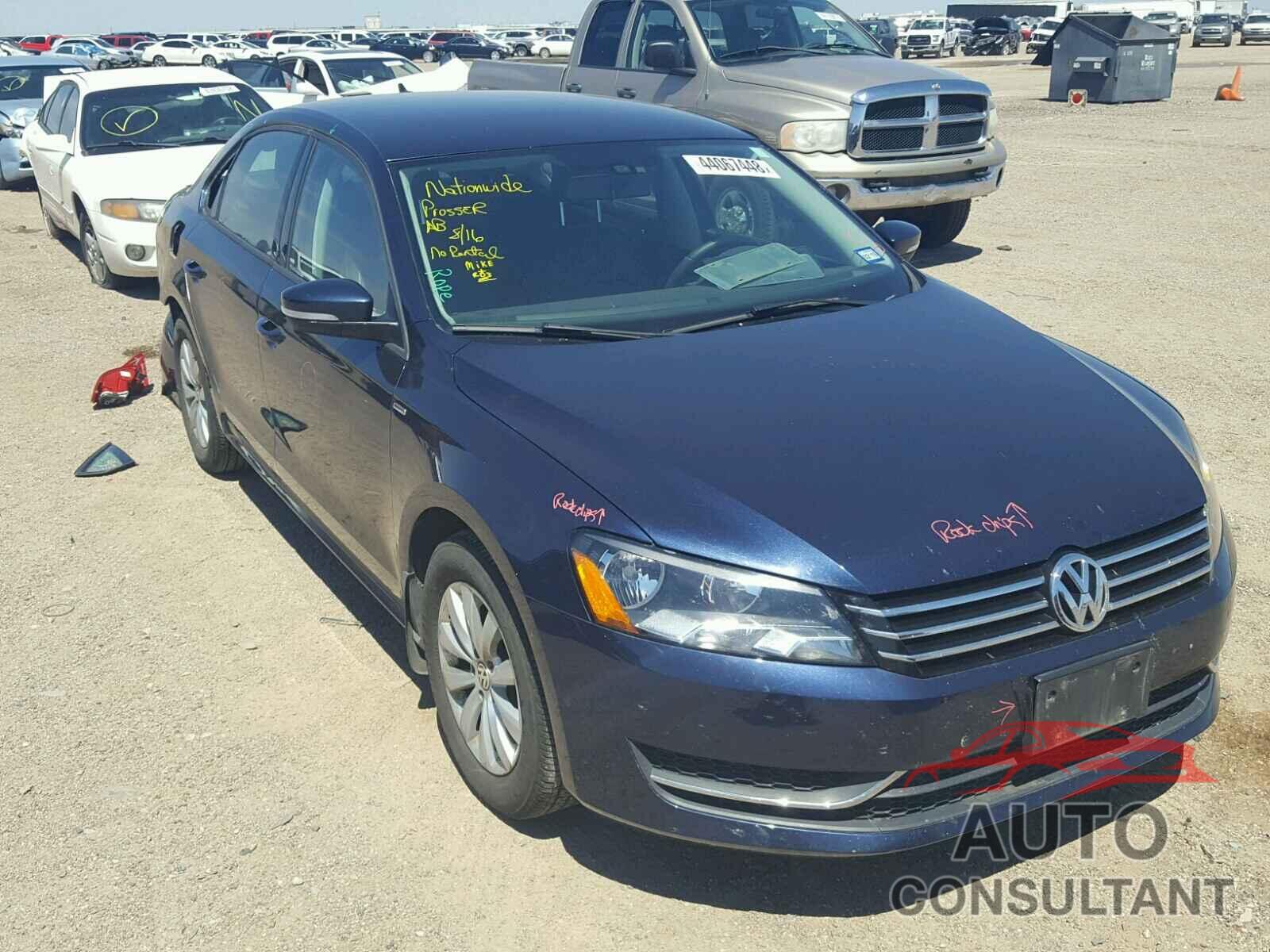 VOLKSWAGEN PASSAT 2015 - 1VWAS7A35FC043799