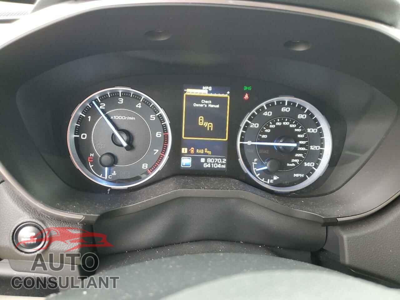 SUBARU ASCENT 2019 - 4S4WMAPD1K3464361