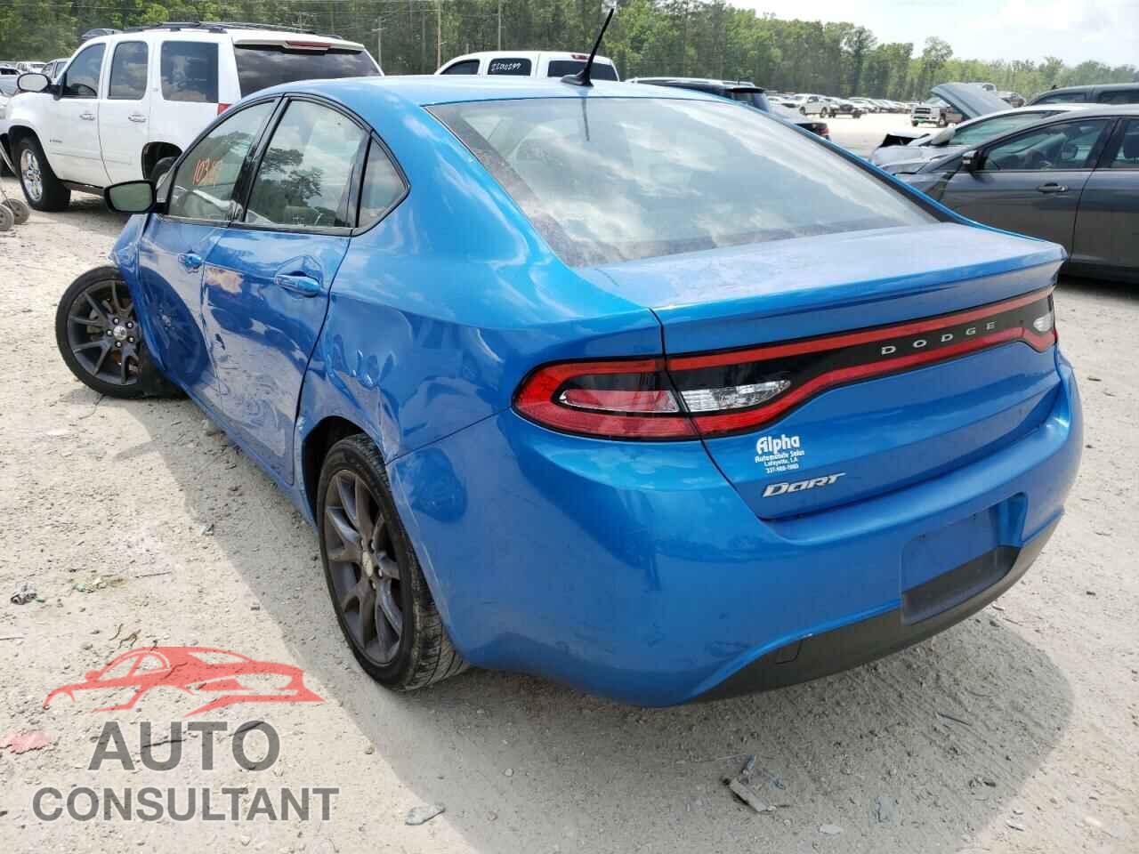 DODGE DART 2016 - 1C3CDFAAXGD606621