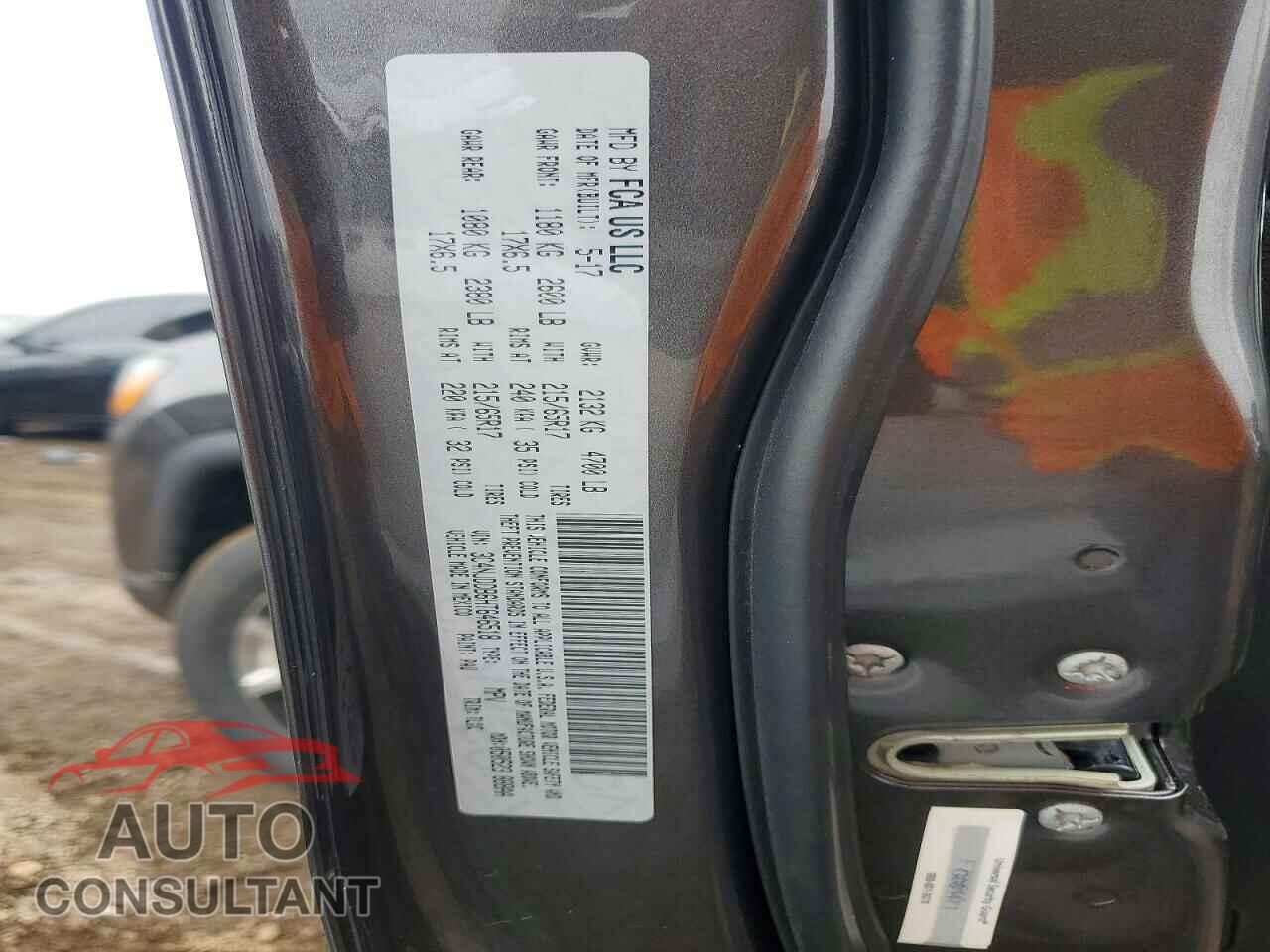 JEEP COMPASS 2017 - 3C4NJDDB6HT646518