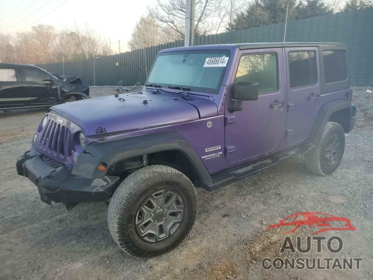 JEEP WRANGLER 2017 - 1C4BJWDG0HL593689