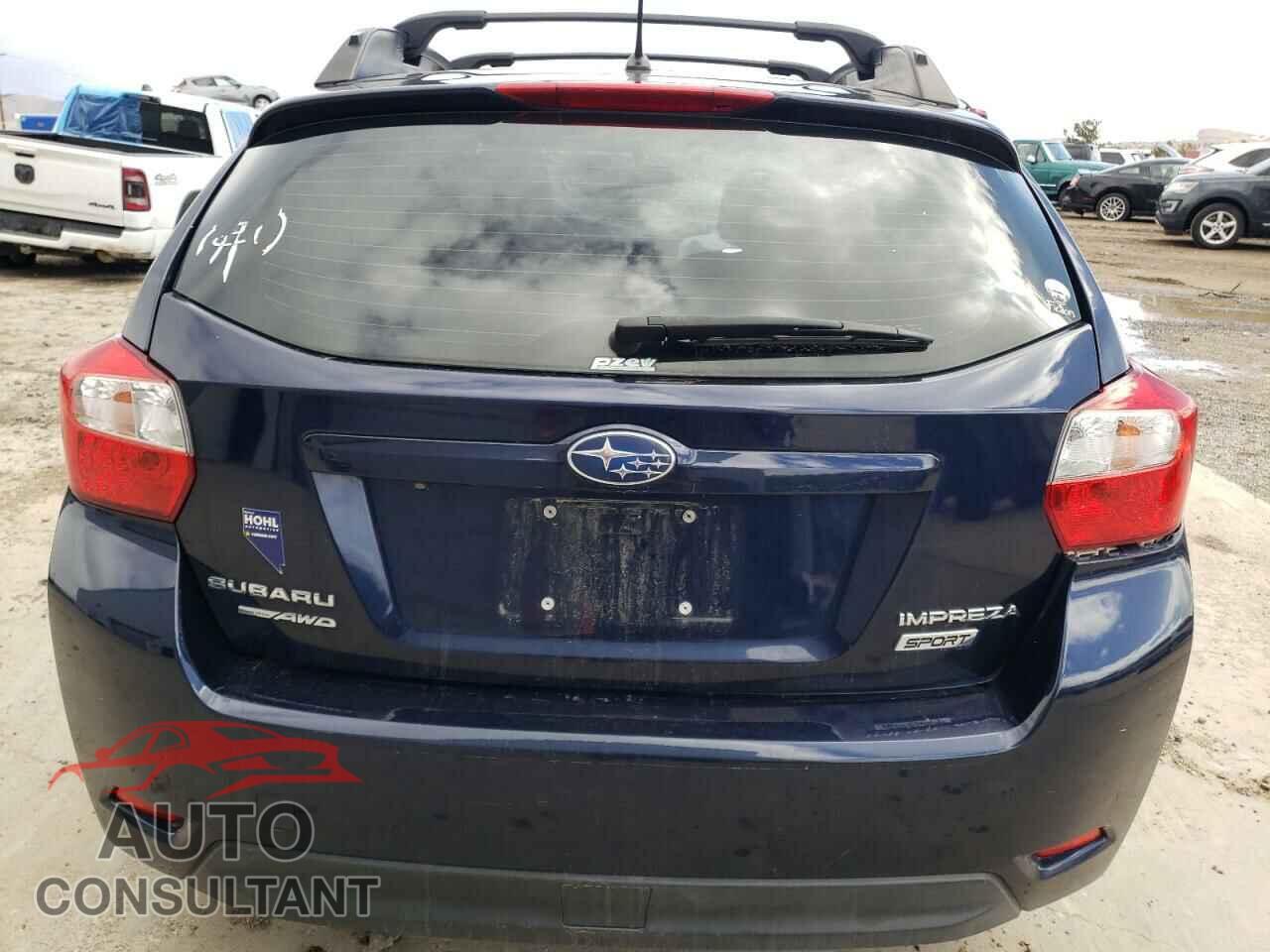 SUBARU IMPREZA 2016 - JF1GPAP64GH319963