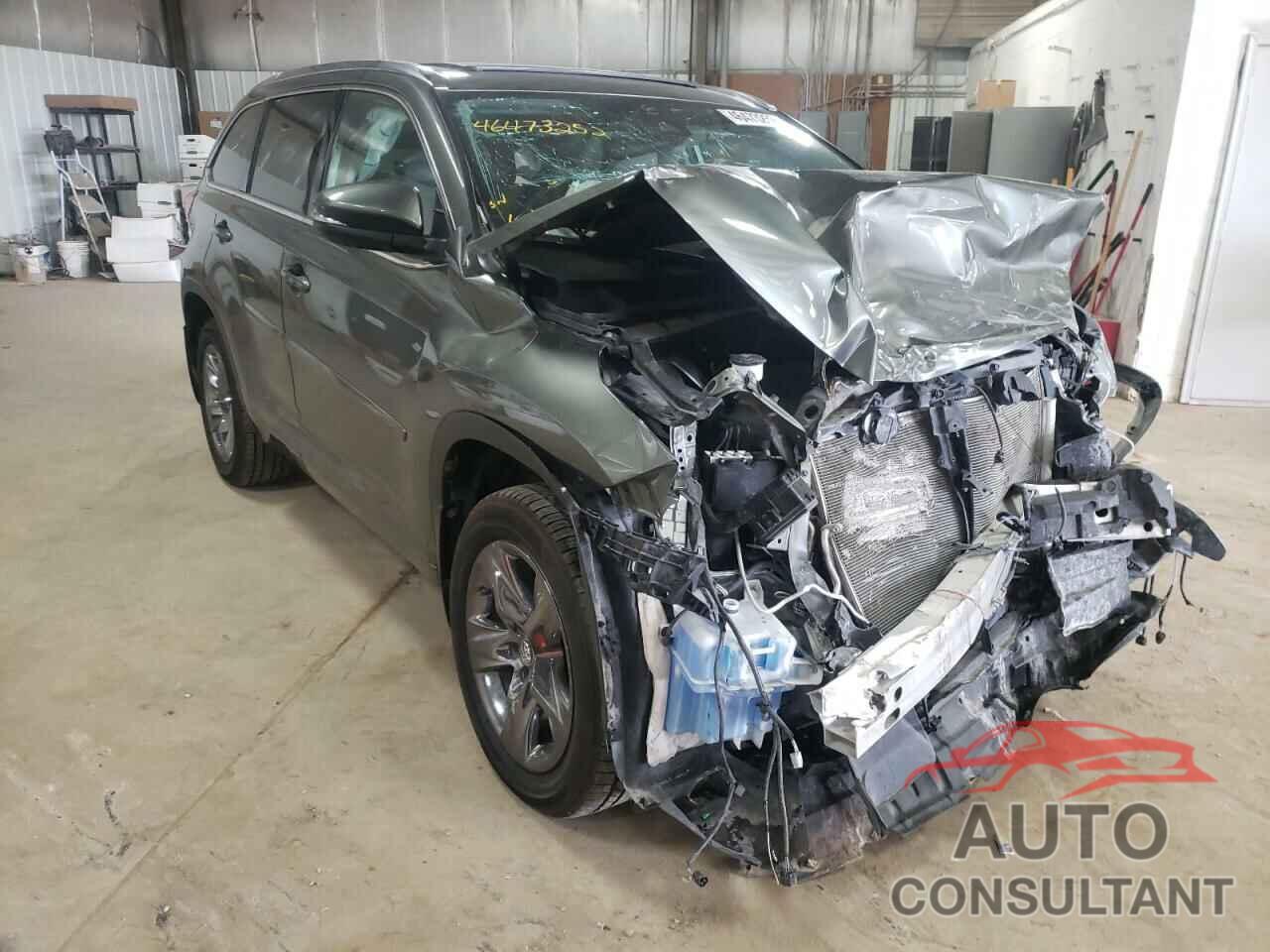 TOYOTA HIGHLANDER 2019 - 5TDDZRFH3KS718800