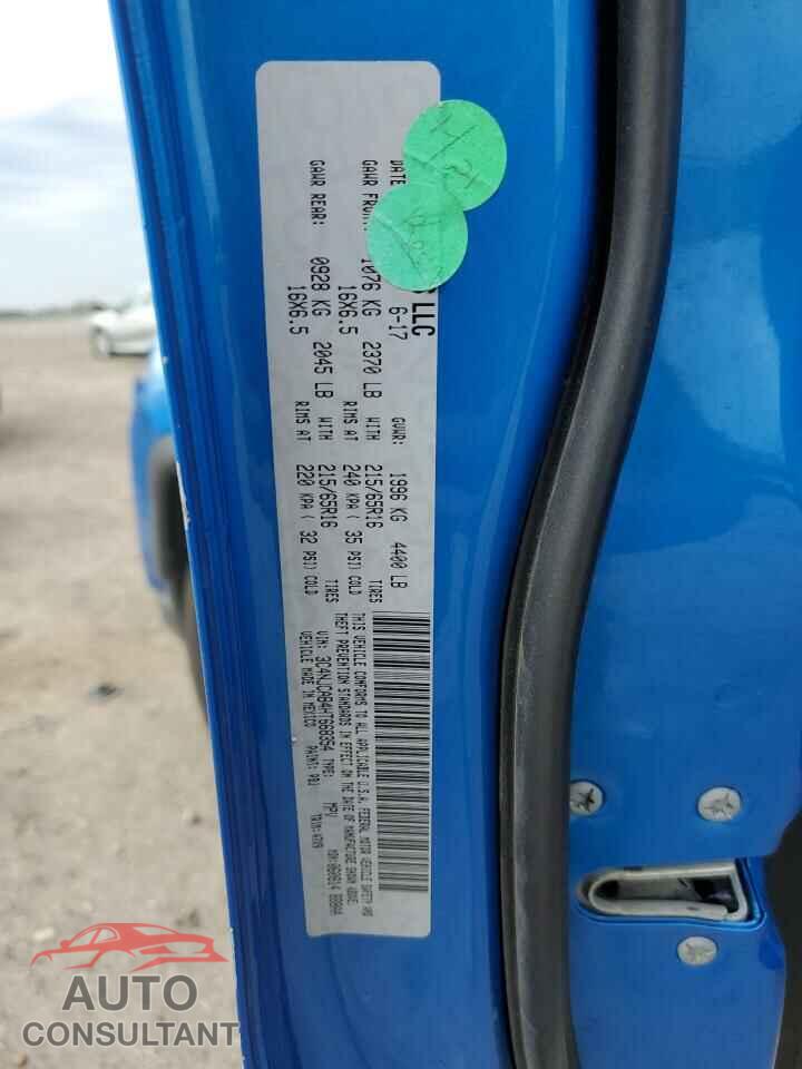 JEEP COMPASS 2017 - 3C4NJCAB4HT668354