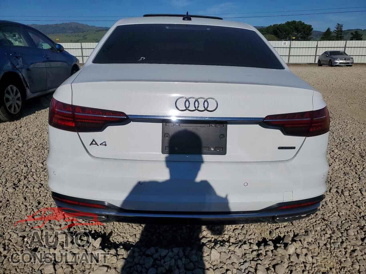 AUDI A4 2022 - WAUEAAF42NN014640