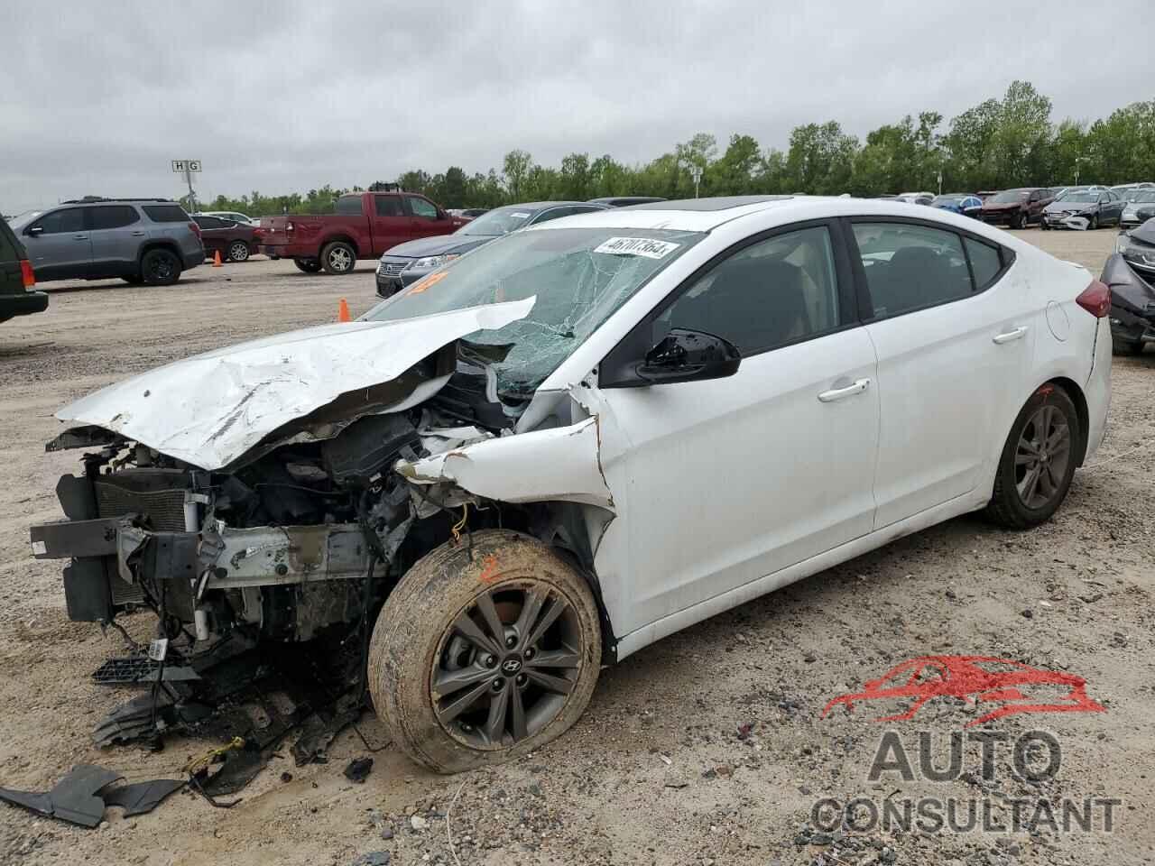HYUNDAI ELANTRA 2018 - 5NPD84LF5JH361004