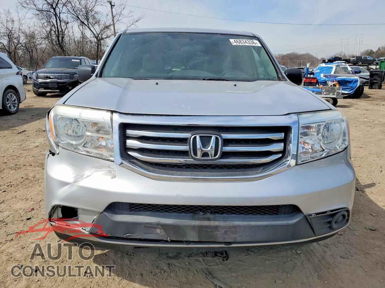 HONDA PILOT 2013 - 5FNYF4H29DB038834