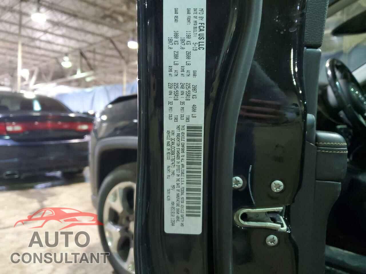 JEEP COMPASS 2019 - 3C4NJDCB8KT787471