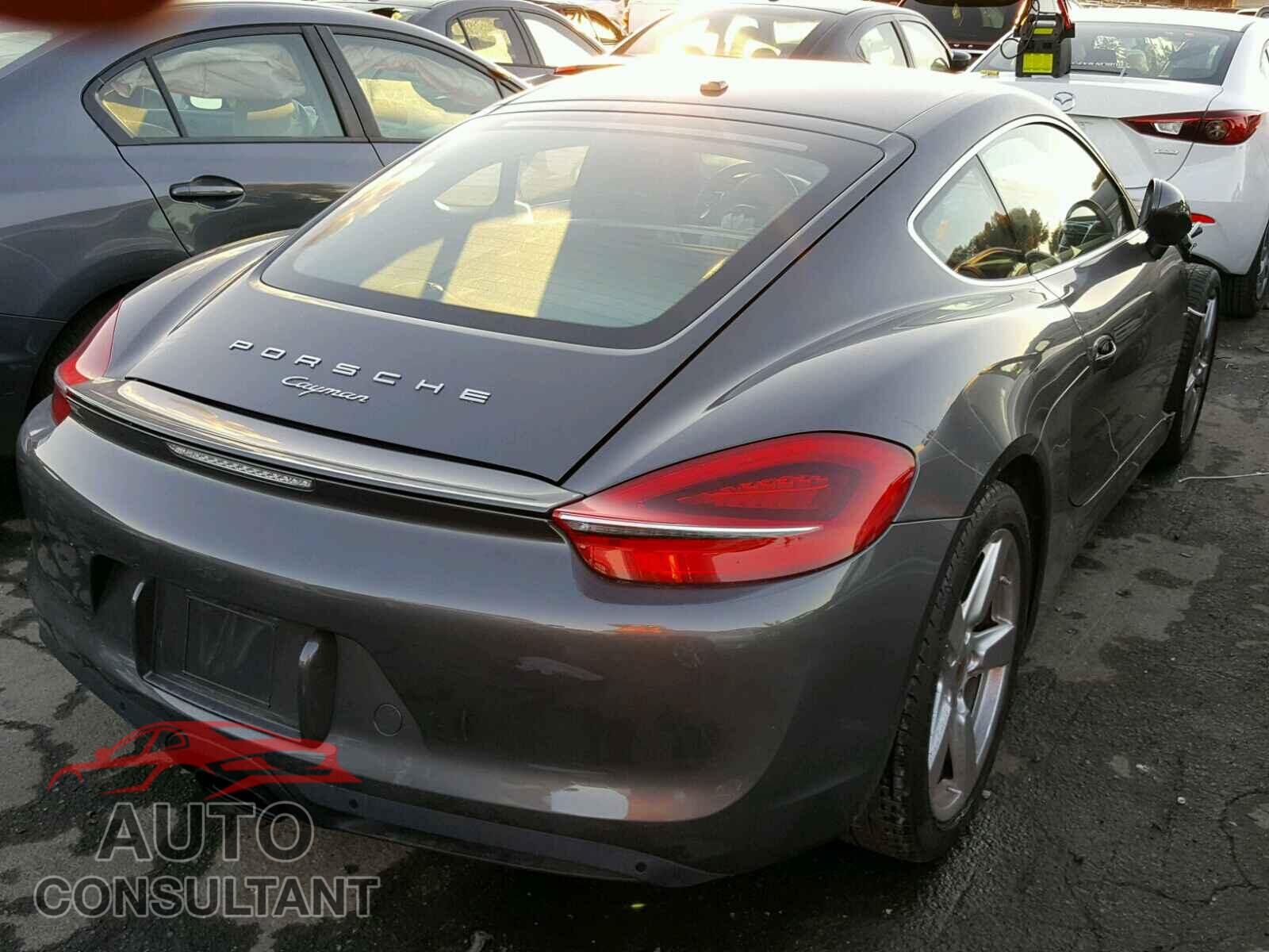 PORSCHE CAYMAN 2016 - WP0AA2A82GK170117