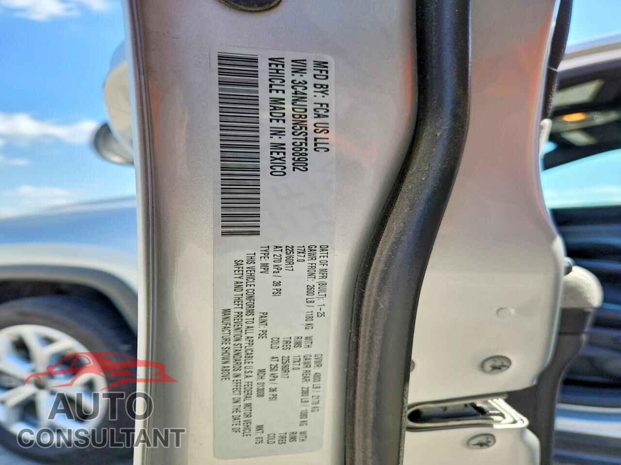 JEEP COMPASS 2025 - 3C4NJDBN5ST568902