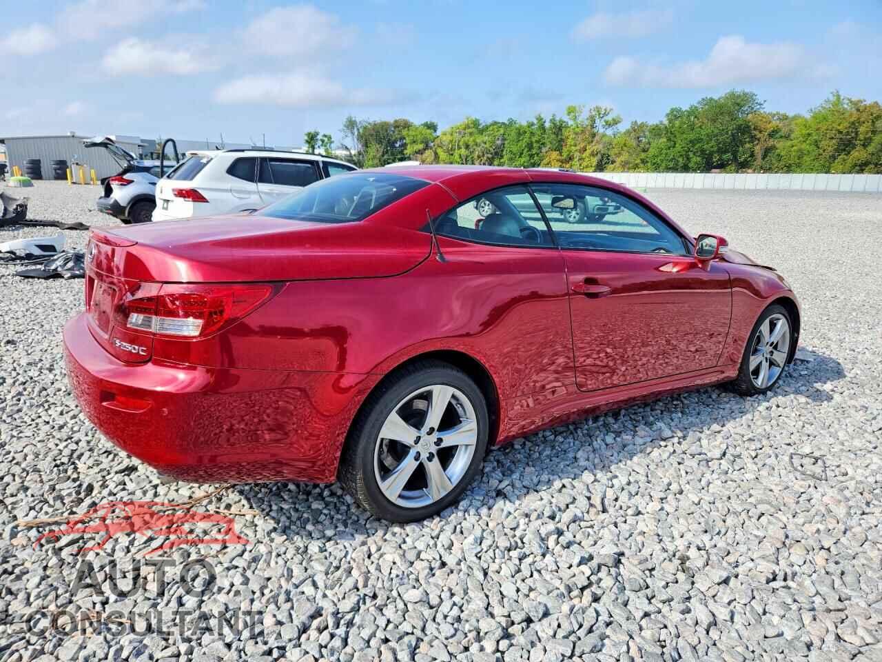 LEXUS IS 2012 - JTHFF2C28C2526675
