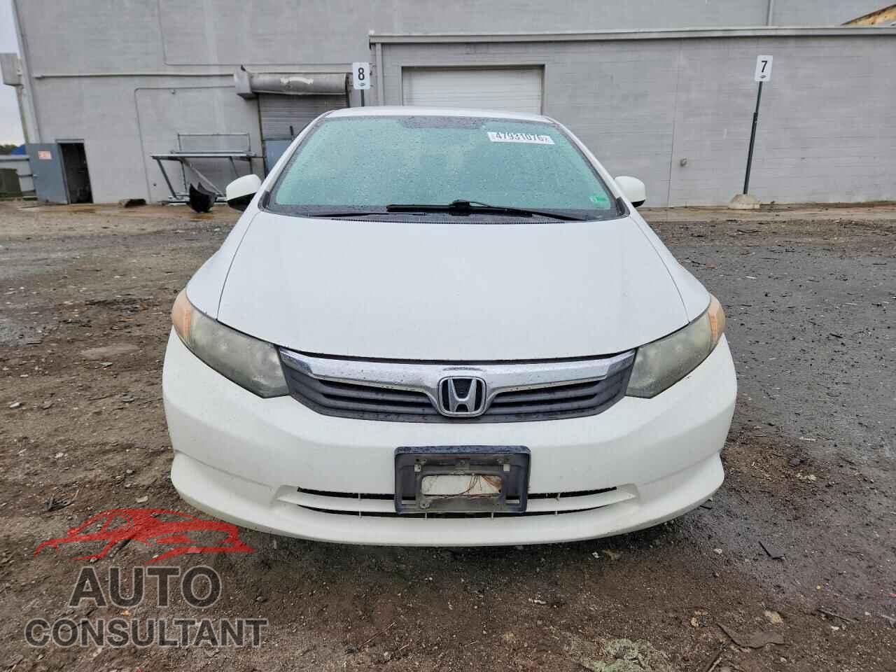 HONDA CIVIC 2012 - 2HGFB2F68CH553122