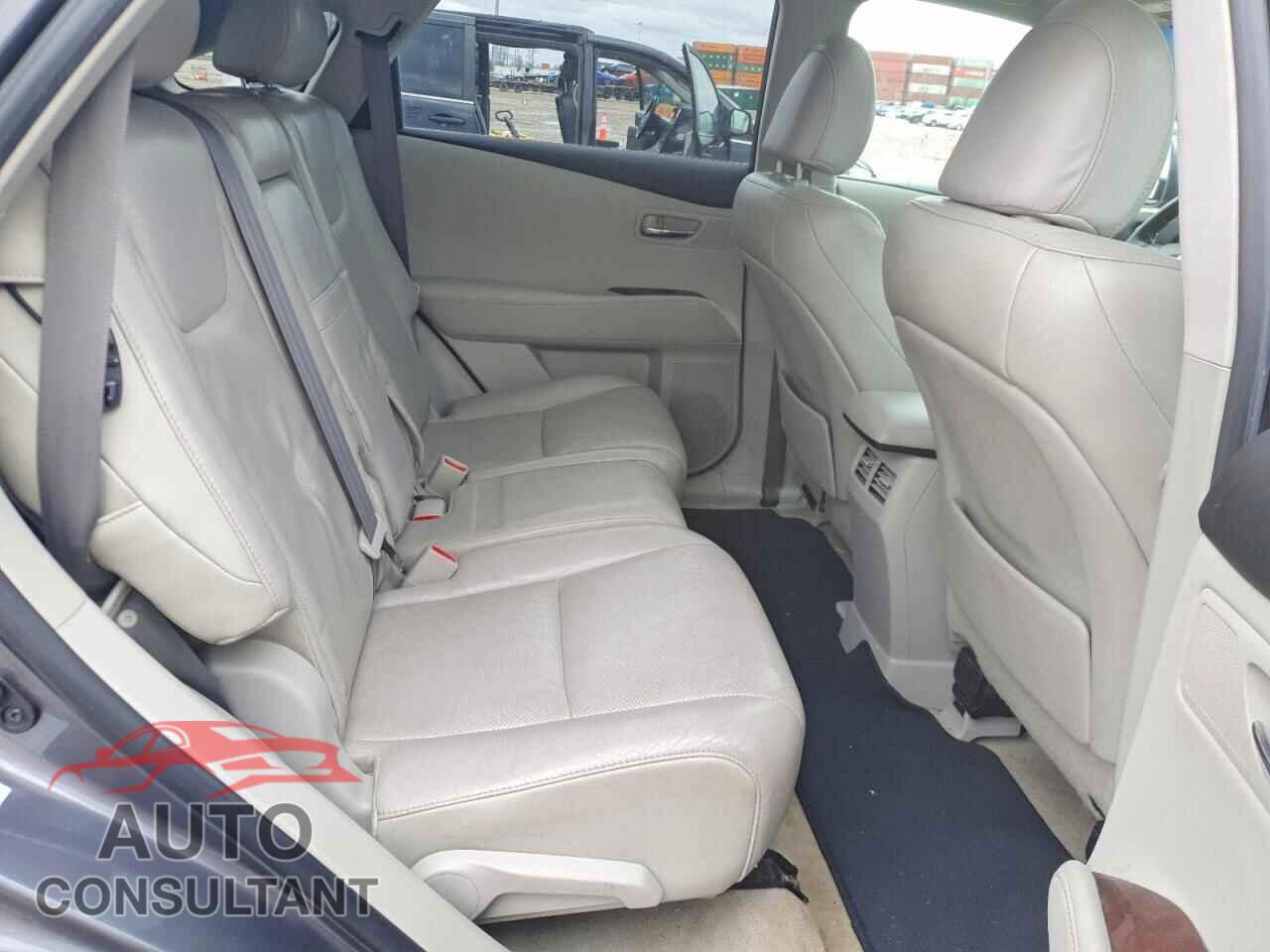 LEXUS RX350 2012 - 2T2BK1BA7CC128787