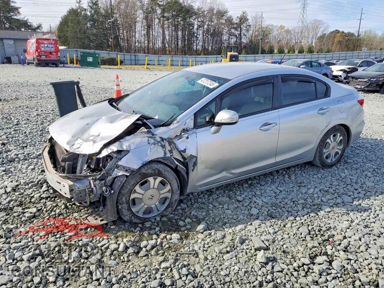 HONDA CIVIC 2012 - JHMFB4F27CS004946