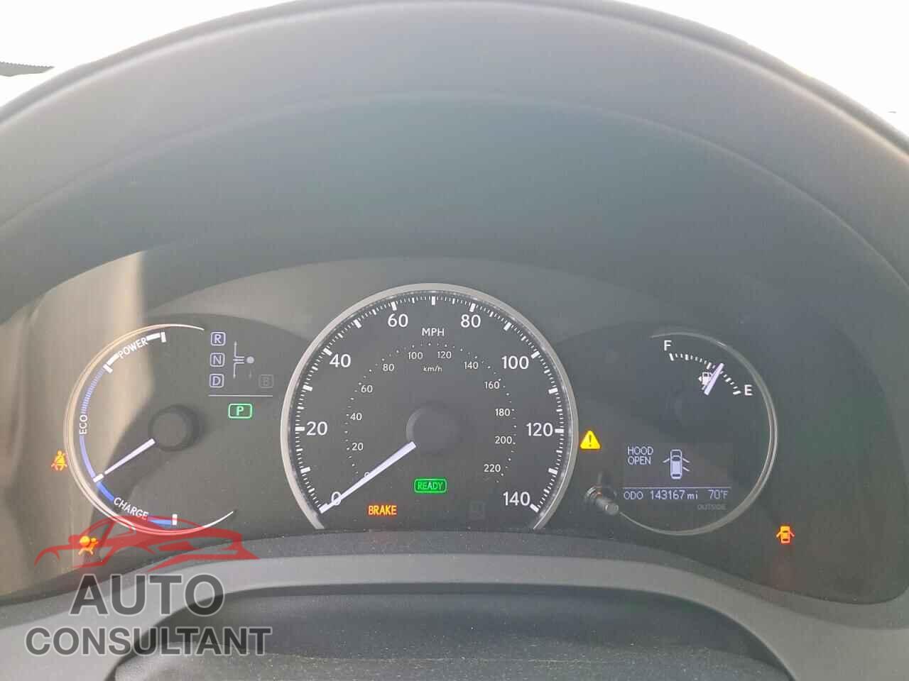 LEXUS CT 200 2013 - JTHKD5BH8D2153991