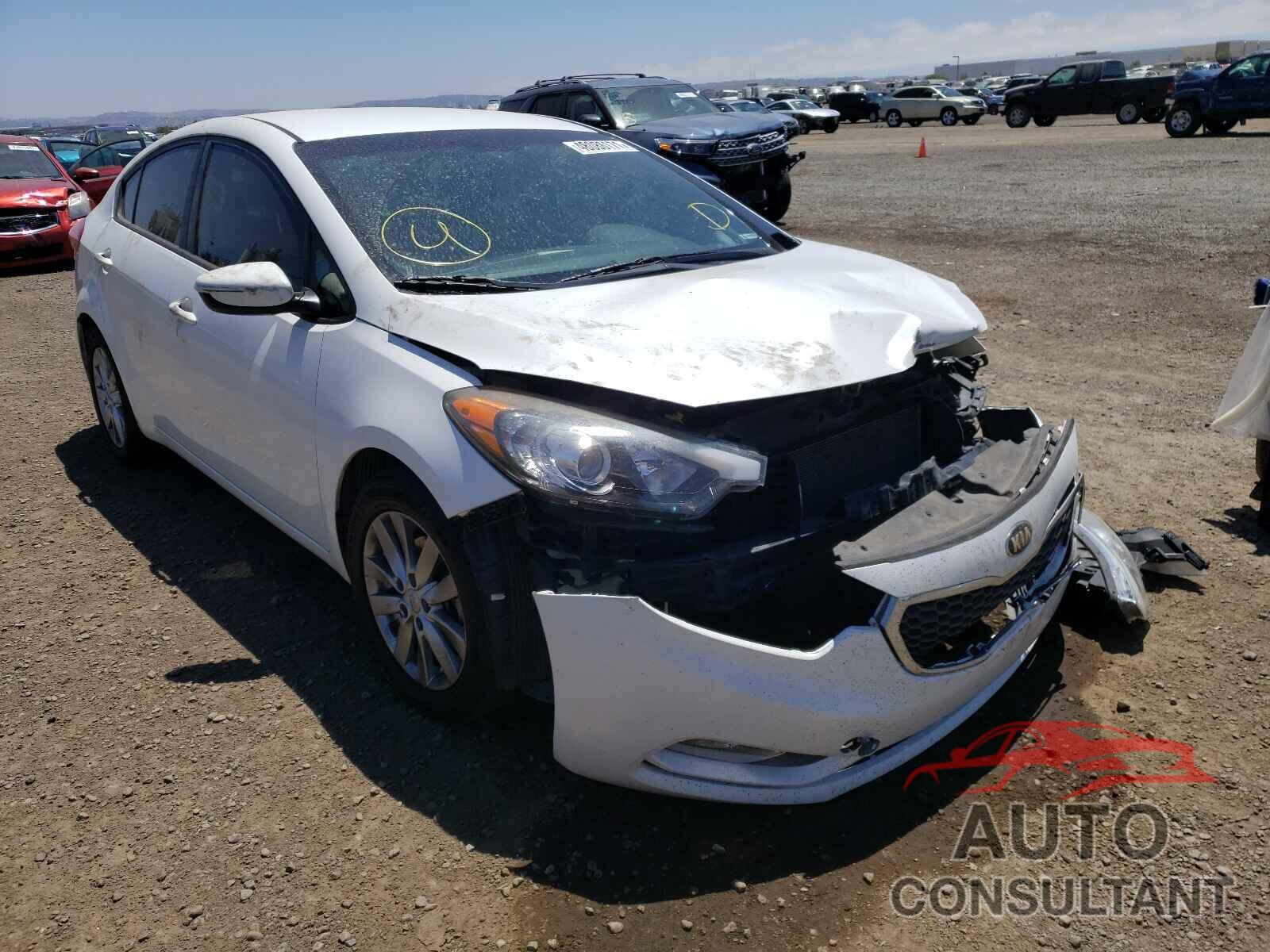 KIA FORTE 2016 - KNAFX4A69G5449400